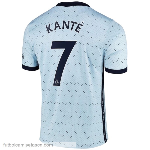 Camiseta Chelsea NO.7 Kante 2ª 2020/21 Azul